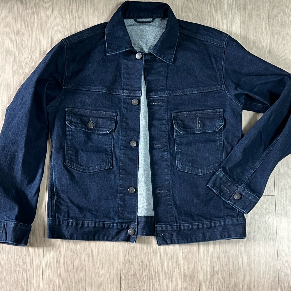 Uniqlo Black Lightweight Shirt Jacket